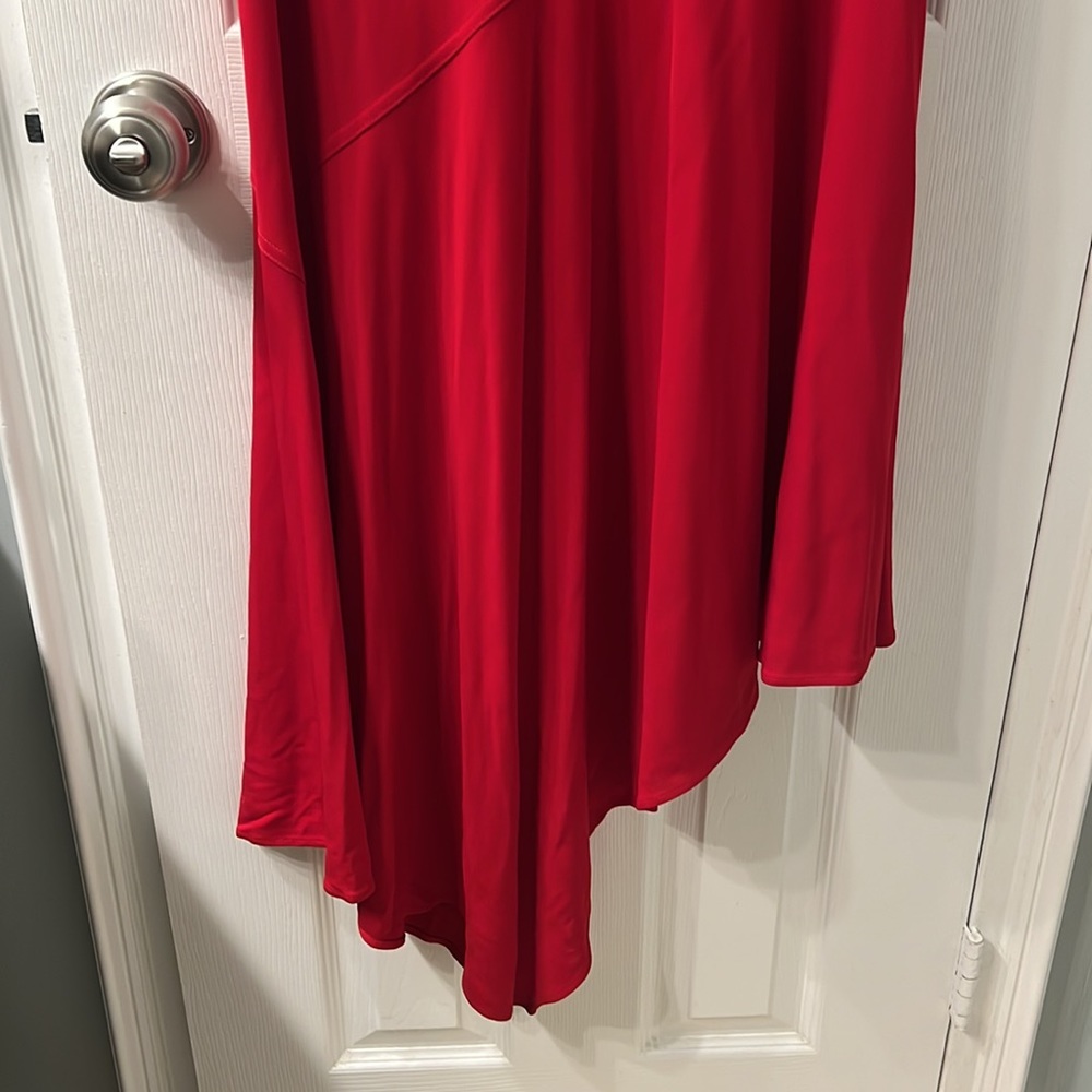 Escada Red Long Dress - Picture 3 of 7